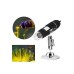 Nikula-1600X USB dijital mikroskop kamera endoskop 8LED büyüteç Metal standı 