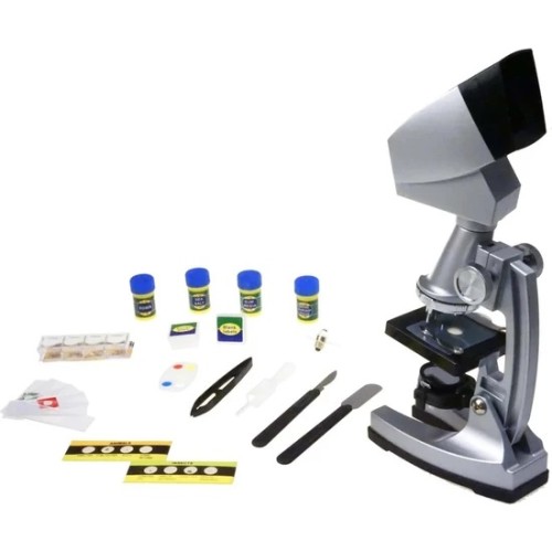 Nikula-Çocuklar,Öğrenciler için Projektörlü Mikroskop set 50x-1200x