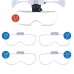 Nikula-Şarjlı gözlük büyüteç çalışma büyüteci 5 lensli 9892b2c