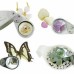 Mücevher,Kuyumcu,Tekstilciler,Para kontrol, için özel kutulu metal ışıklı Lup 40x25