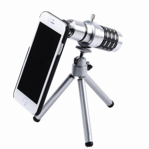 İphone5,5s,İphone4.4s için Alüminyum 14X Optik Zoom Yakından Görüntü çekme Dürbün